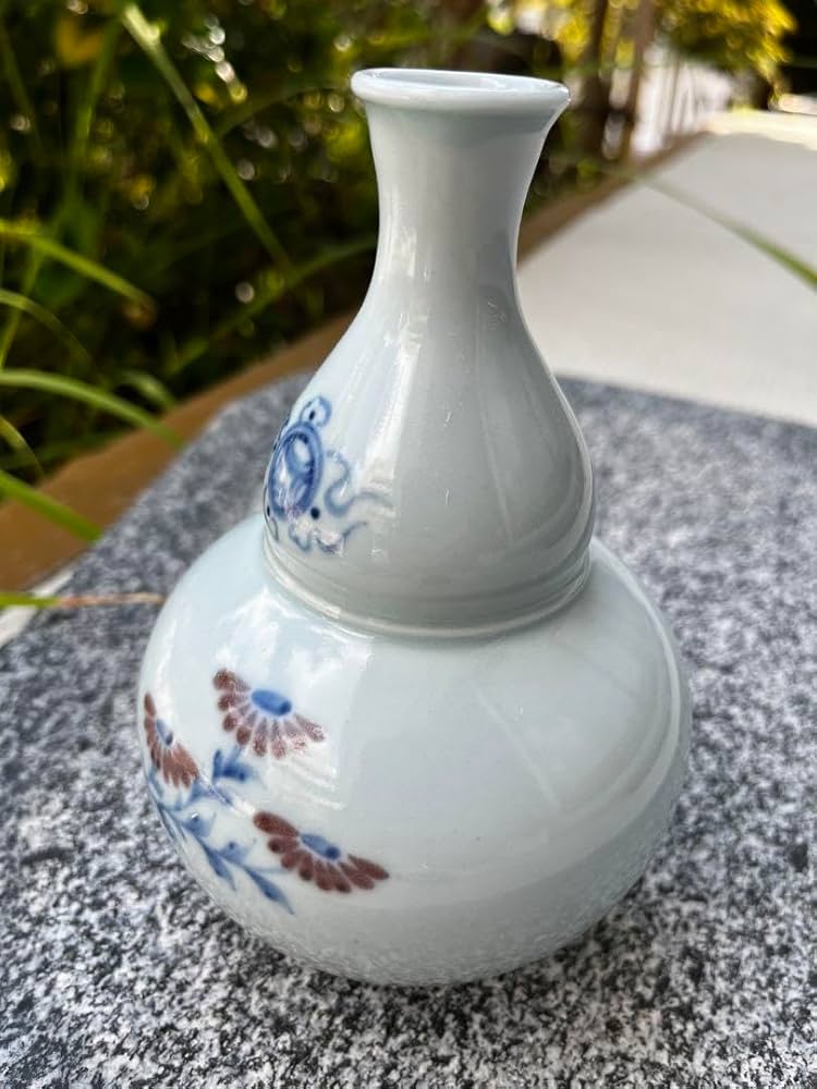 韓国の人間国宝　安藤五作　花瓶　木製台座付　焚川窯　アンティーク　共箱付 Amazon.co.jp: 韓国の人間国宝 安藤五作 花瓶 木製台座付 焚川窯